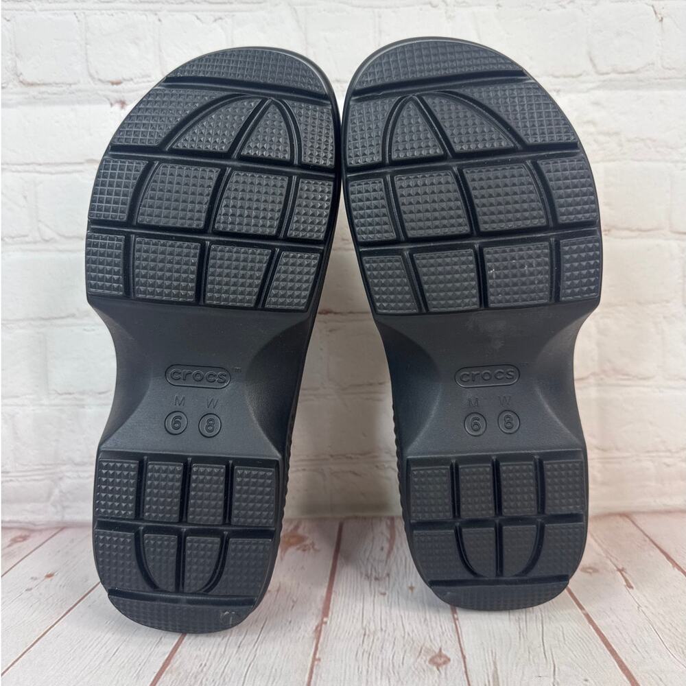 Crocs Stomp Platform Fisherman Mocha High Sandals Women’s Size 8 (209938-2ZH) - Picture 9 of 9